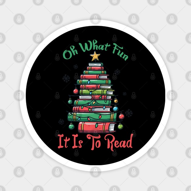 Oh What fun it is to read Magnet by MZeeDesigns